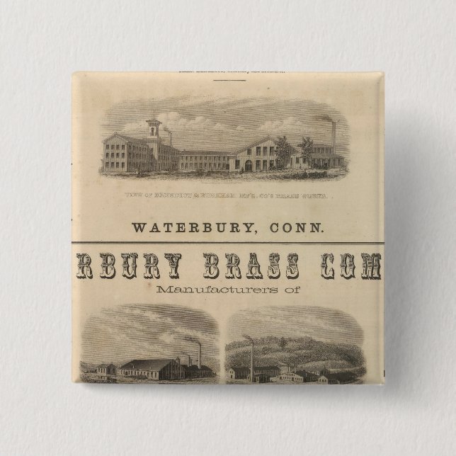 Benedict und Burnham Manufacturing Company Button (Vorderseite)