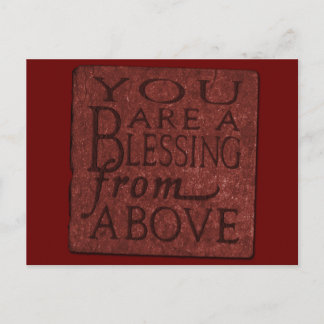 Bénédiction de la vieille carte postale West