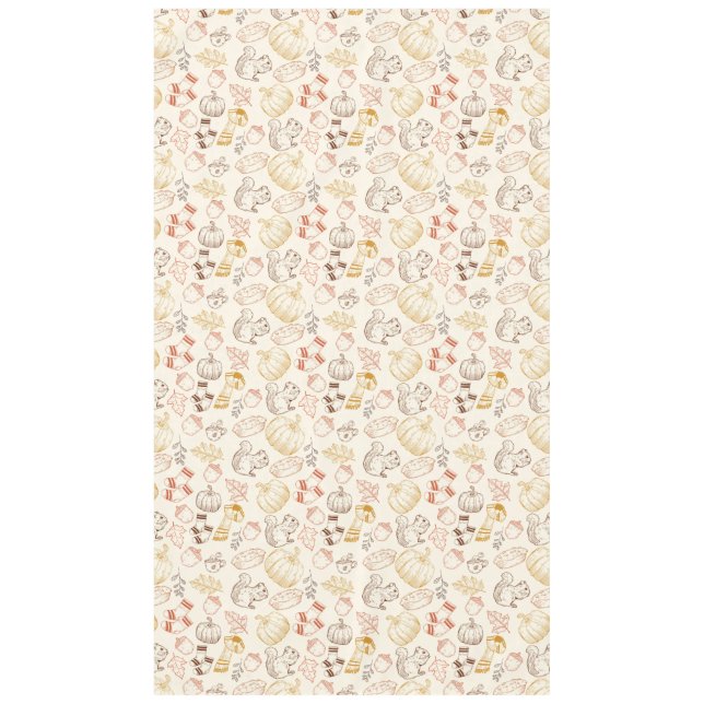 Bénédiction de récolte Thanksgiving Nappe (Devant)