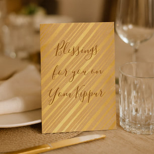 Bénédiction de Yom Kippour