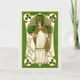 Bénédiction sur la Saint Patrick's Day - Carte