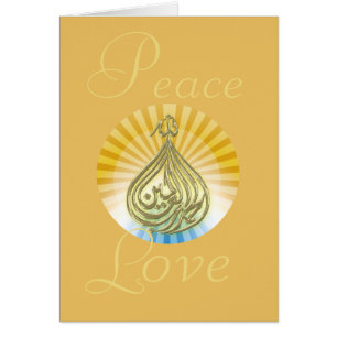 Bénédictions.. Carte