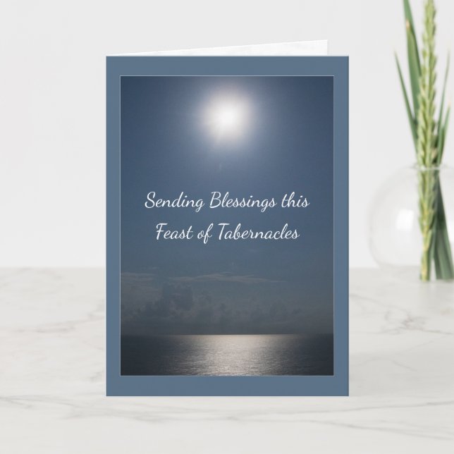 Bénédictions pour la carte de la saison du Saint J (Devant)