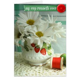Bénédictions vintages de fraise "ma tasse Runnet