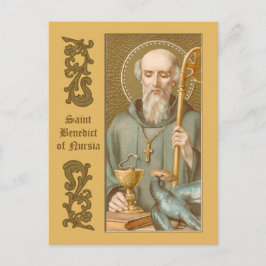 Benedikt von Nursia (JM 07) Postkarte