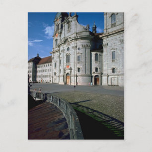 Benediktiner Abtei, Abtei Einsiedein, Schweiz Postkarte