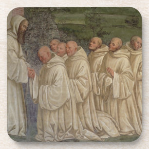 Benediktiner-Mönche, vom Leben von St. Benedict ( Untersetzer