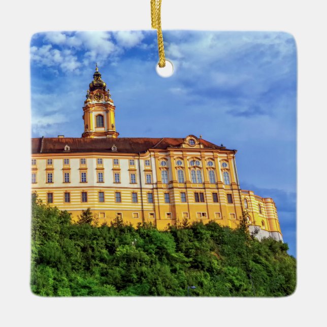 Benediktinerabtei, Melk, Österreich Keramikornament (Vorderseite)