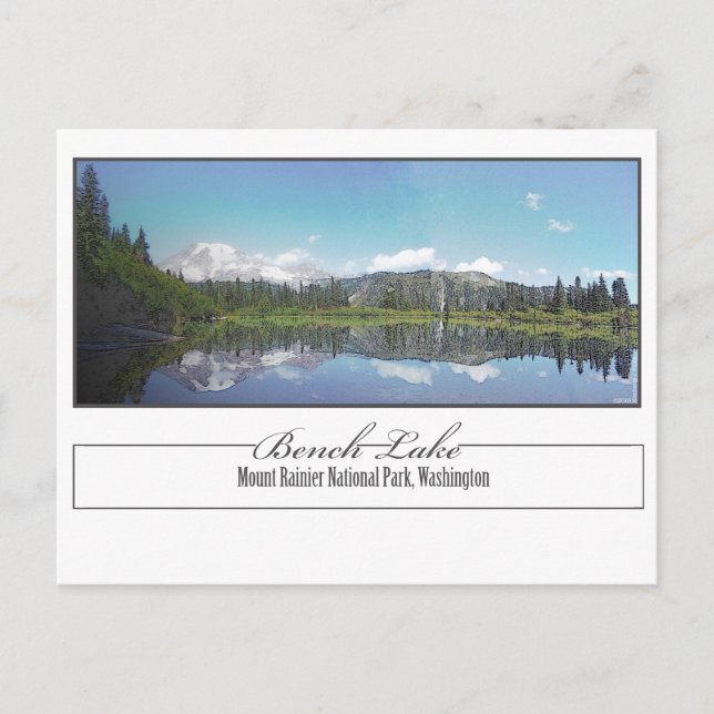 Benediktinersee Postkarte (Vorderseite)