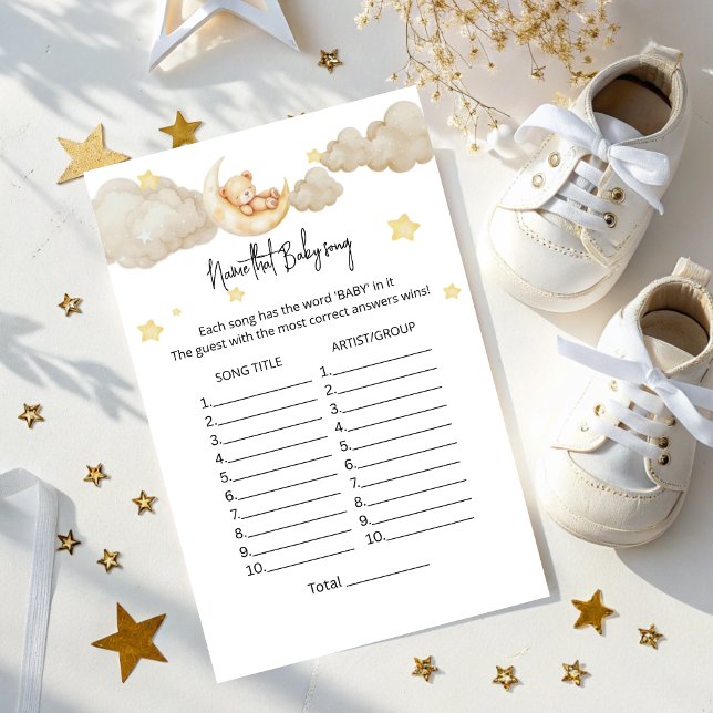 Benennen Sie das Baby Song Spiel über der Mond Bab (Von Creator hochgeladen)