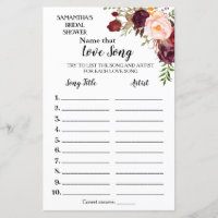 Benennen Sie dieses Lied Brautparty englisch Spani