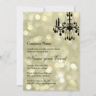 Benennen Sie Ihren Event Gold Grand Ballroom Einladung