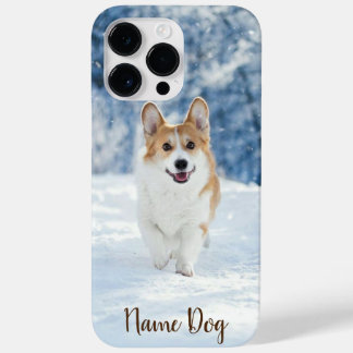 Benennen Sie Ihren Korgi-Hund in den Telefonzellen Case-Mate iPhone 14 Pro Max Hülle