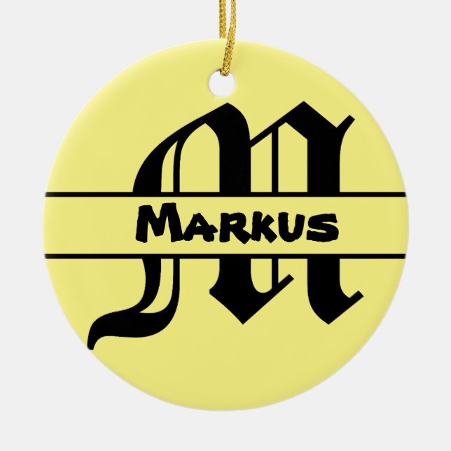 Benennungsschreiben anpassen keramik ornament (Vorne)