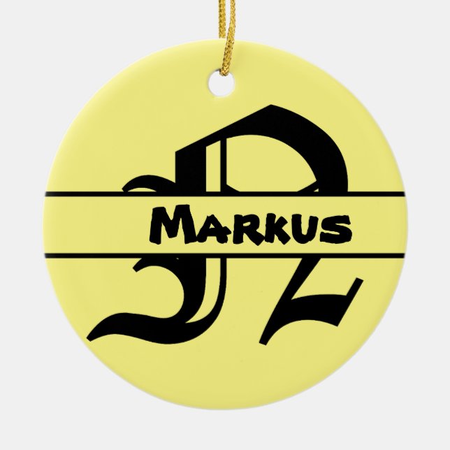 Benennungsschreiben anpassen keramik ornament (Vorne)