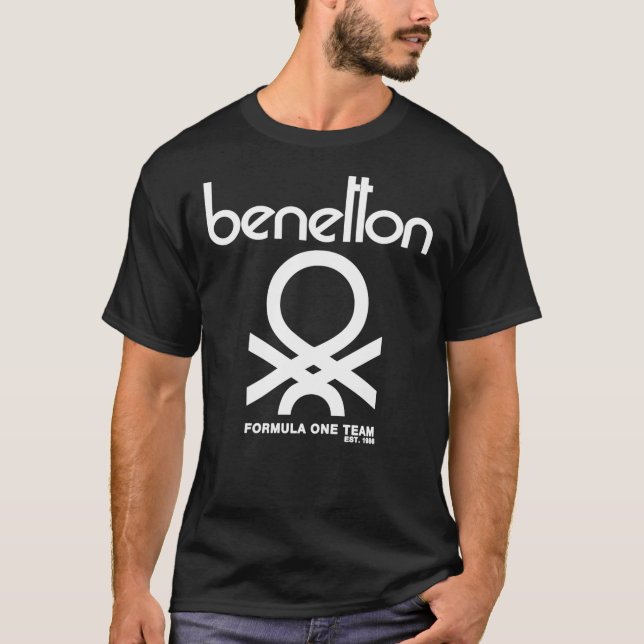 Benetton Formel Team 80er Collection Classic T-Shi T-Shirt (Vorderseite)