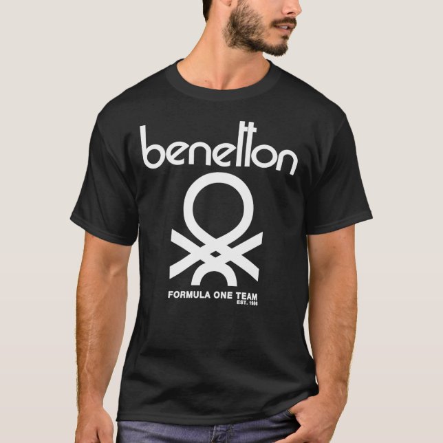 Benetton Formula Team 80s Collection Classic T-Shi T-Shirt (Vorderseite)