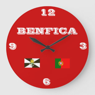 Benfica Portugal Wallclock Große Wanduhr