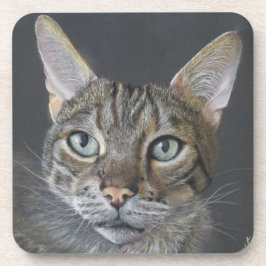 Bengal Cat coaster Getränkeuntersetzer