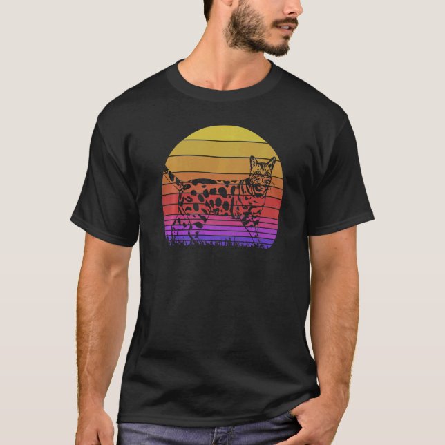 Bengal-Katze  2 T-Shirt (Vorderseite)