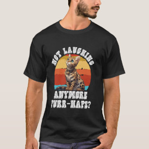 Bengal-Katze Lustig NICHT MEHR LACHEN VIELLEICHT V T-Shirt