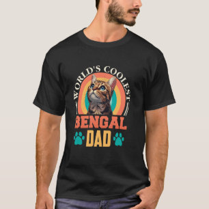 Bengal-Katze WELTWEIT COOLSTER BENGAL-VATI Lustig T-Shirt
