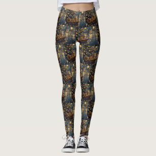 Bengal-Katzen-Weihnachtsfestreise Leggings