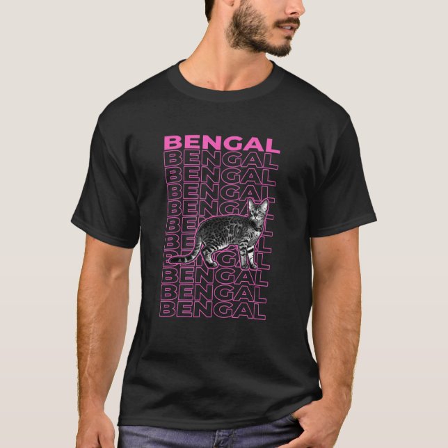 Bengal Pastel Aesthetic T-Shirt (Vorderseite)