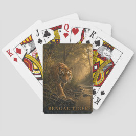 Bengal Tiger Sal Wald TIERE Spielkarten