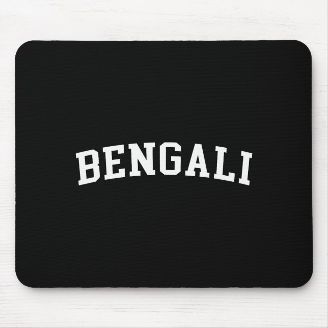 Bengali  mousepad (Vorne)