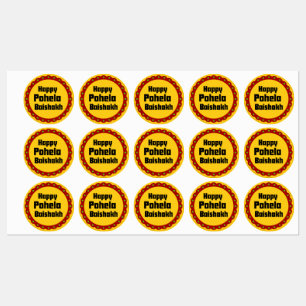 Bengali-Stickers 2024 Etiketten