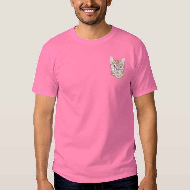 Bengalisch Besticktes T-Shirt (Vorderseite)