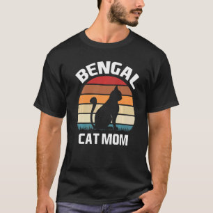 Bengalisch Cat Mama Bengalisch Cat Kostüm Bengalis T-Shirt