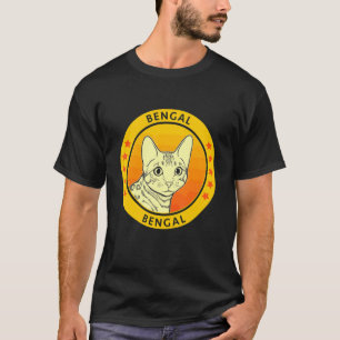 Bengalisch Cat Portrait T-Shirt