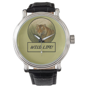 Bengalisch Tiger eWatch Armbanduhr