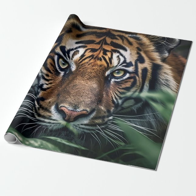 Bengalisch Tiger Geschenkpapier (Ungerollt)