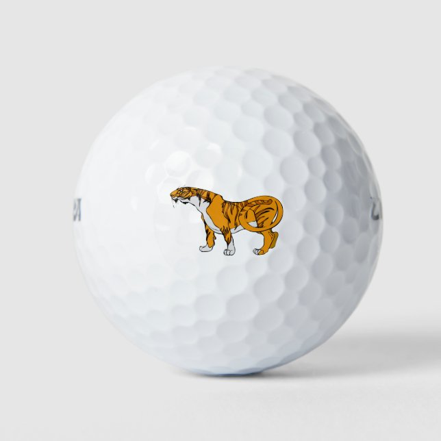 Bengalisch Tiger Golfball (Vorderseite)