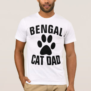 BENGALISCHE CAT VATER-T - Shirt