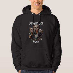 BENGALISCHE CATS ROCK Funny Bengalisch Cat Owner R Hoodie