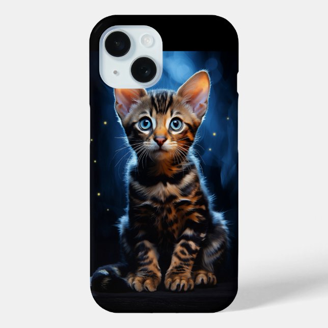 Bengalische Katze Case-Mate iPhone Hülle (Rückseite)