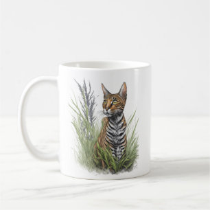 Bengalische Katze Kaffeetasse