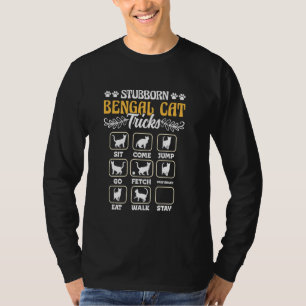 Bengalische Katzenbesitzer STUBBORN BENGALISCHE CA T-Shirt