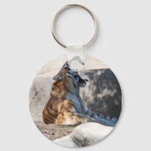 Bengalische Tiger-Liebe Schlüsselanhänger