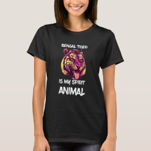 Bengalische Tiger-Zunge aus meinem Geist Tier Beng T-Shirt