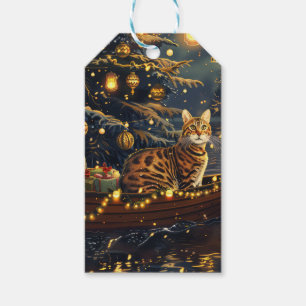 Bengalische Weihnachtsreise Geschenkanhänger