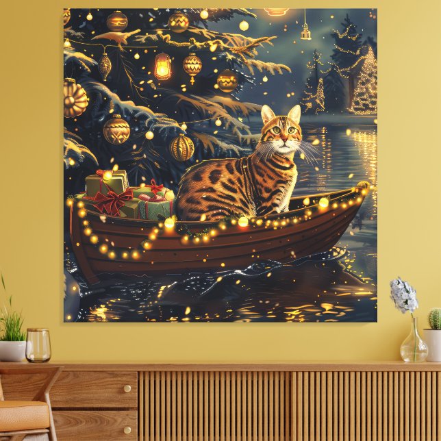 Bengalische Weihnachtsreise Leinwanddruck (Insitu (Wohnzimmer))