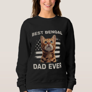 Bengalischer CAT BEST BENGALISCHER CAT-VATER JE Fu Sweatshirt