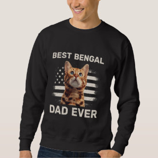 Bengalischer CAT BEST BENGALISCHER CAT-VATER JE Fu Sweatshirt