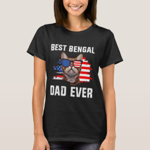 Bengalischer CAT BEST BENGALISCHER CAT-VATER JE Fu T-Shirt