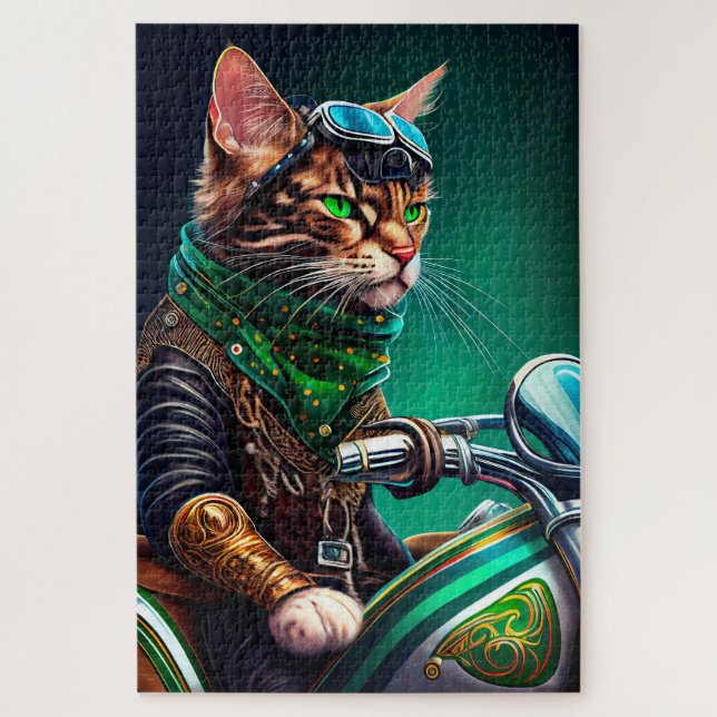 Bengalischer Cat Drike St. Patrick's Day (Vertikal)